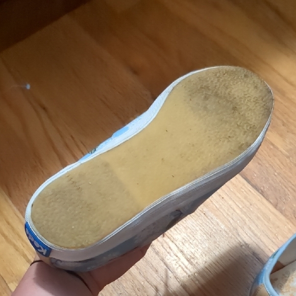 Floral Blue Sneakers - Picture 7 of 12